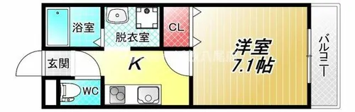 萌木苑【203号室】の間取り