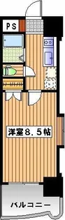 ロイヤル博多駅東【1106号室】の間取り