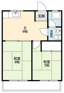 ハイツリリー【205号室】の間取り
