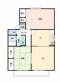 メゾン・コスモスⅠ番館【201号室】の間取り