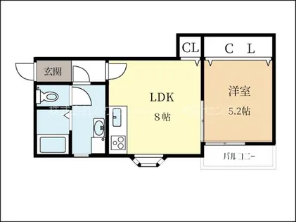 ISAM【1階】の間取り