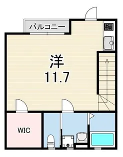 ハイムポワール【2階】の間取り