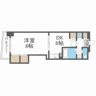 コンソラーレ日本橋【603号室】の間取り