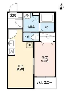LUMIERE【3階】の間取り