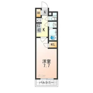 エスプレイス京都駅ウエスト【2階】の間取り