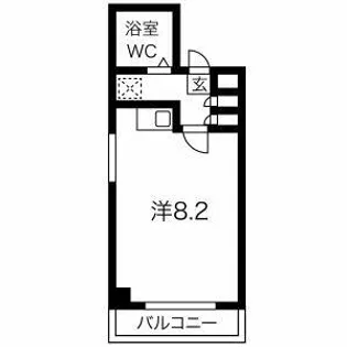 愛知県名古屋市東区葵3丁目【マンション】の間取り