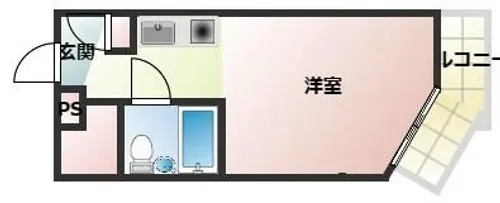 プチグレイス5番館【2階】の間取り