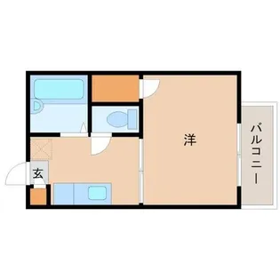 山路ハイツ2【2階】の間取り