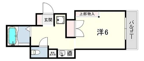 六甲ガーデンホームズ【3階】の間取り