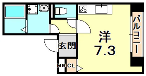 K-FRONT【2階】の間取り