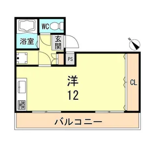 サニーサイド【5階】の間取り