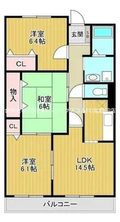 メゾン・エスポワール【301号室】の間取り