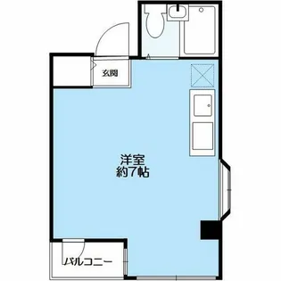 ブライト御影【4階】の間取り
