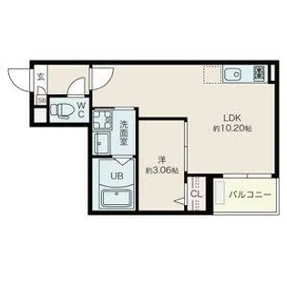 Jack nakaotaiⅠ【1階】の間取り