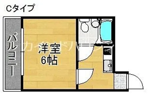 MKマンション【3階】の間取り
