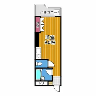 シャローム山城【1階】の間取り