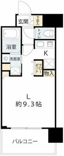 エス・キュート梅田中崎町【2階】の間取り
