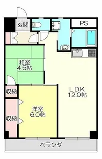 ロイヤルサカエマンション【3階】の間取り