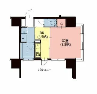 さくらHills NAGOYA WEST【3階】の間取り