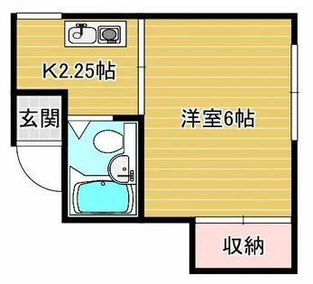 シティーハイツ殿辻【3階】の間取り