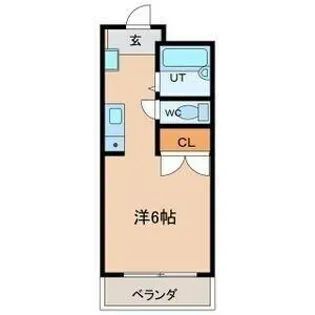 フォレストK3【2階】の間取り