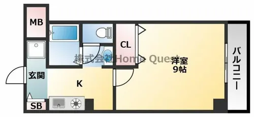 M’プラザ布施弐番館【7階】の間取り