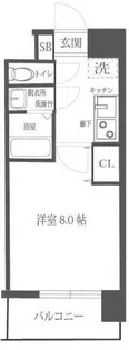 MV.imp大阪鶴橋【7階】の間取り