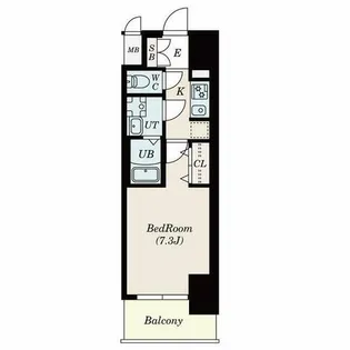S-RESIDENCE池下駅前【302号室】の間取り
