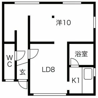 BURI.N43【202号室】の間取り