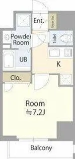 エスリード大須デュオ【4階】の間取り