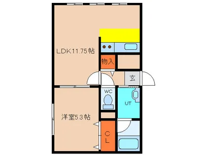 ペラッツィ杉並【203号室】の間取り