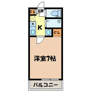 メゾン・ド・ラパン【3階】の間取り