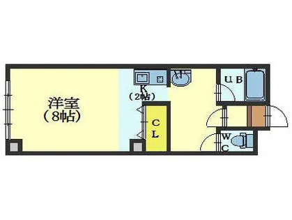 アールズコート港【309号室】の間取り