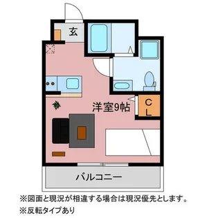 MKマンションⅡ【205号室】の間取り