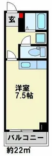キャッツ八幡【3階】の間取り