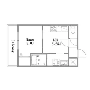 アローム南郷【301号室】の間取り