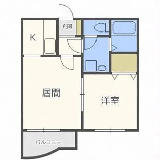 ミレニアムノース【303号室】の間取り