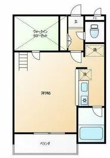 セザンヌ飯村 B【1階】の間取り