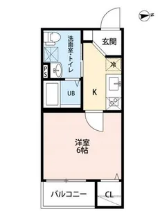 ロ・ハス千種【1階】の間取り
