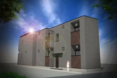 ハーモニーテラス大坪【2階】の外観