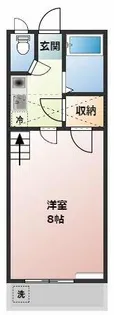 セザンヌ菰口【1階】の間取り
