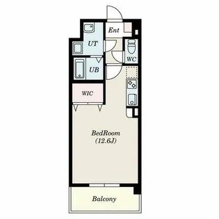デルフィ・カーサ【1階】の間取り