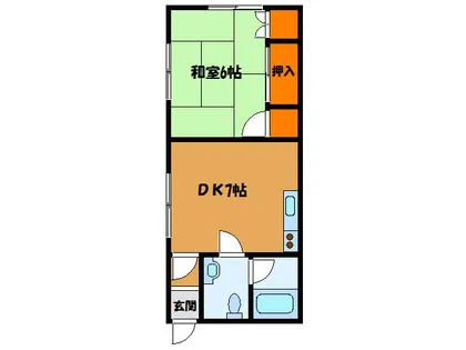 ノア柏ケ丘【3号室】の間取り