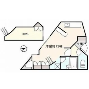 ヴェルドミール上野町【102号室】の間取り