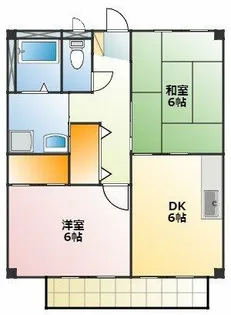 Surplusリーベ Ⅰ【201号室】の間取り