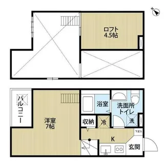 Luna Piena【2階】の間取り