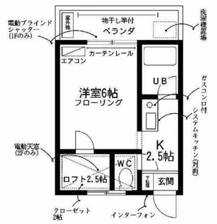 セザンヌ多米【1階】の間取り