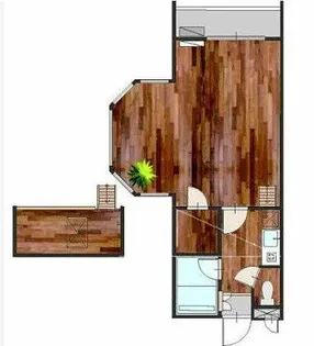 セザンヌ原町 3【2階】の間取り