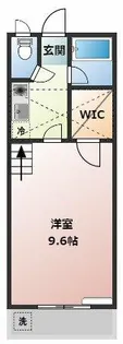 セザンヌ原町 3【2階】の間取り