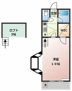 セザンヌ内張【2階】の間取り